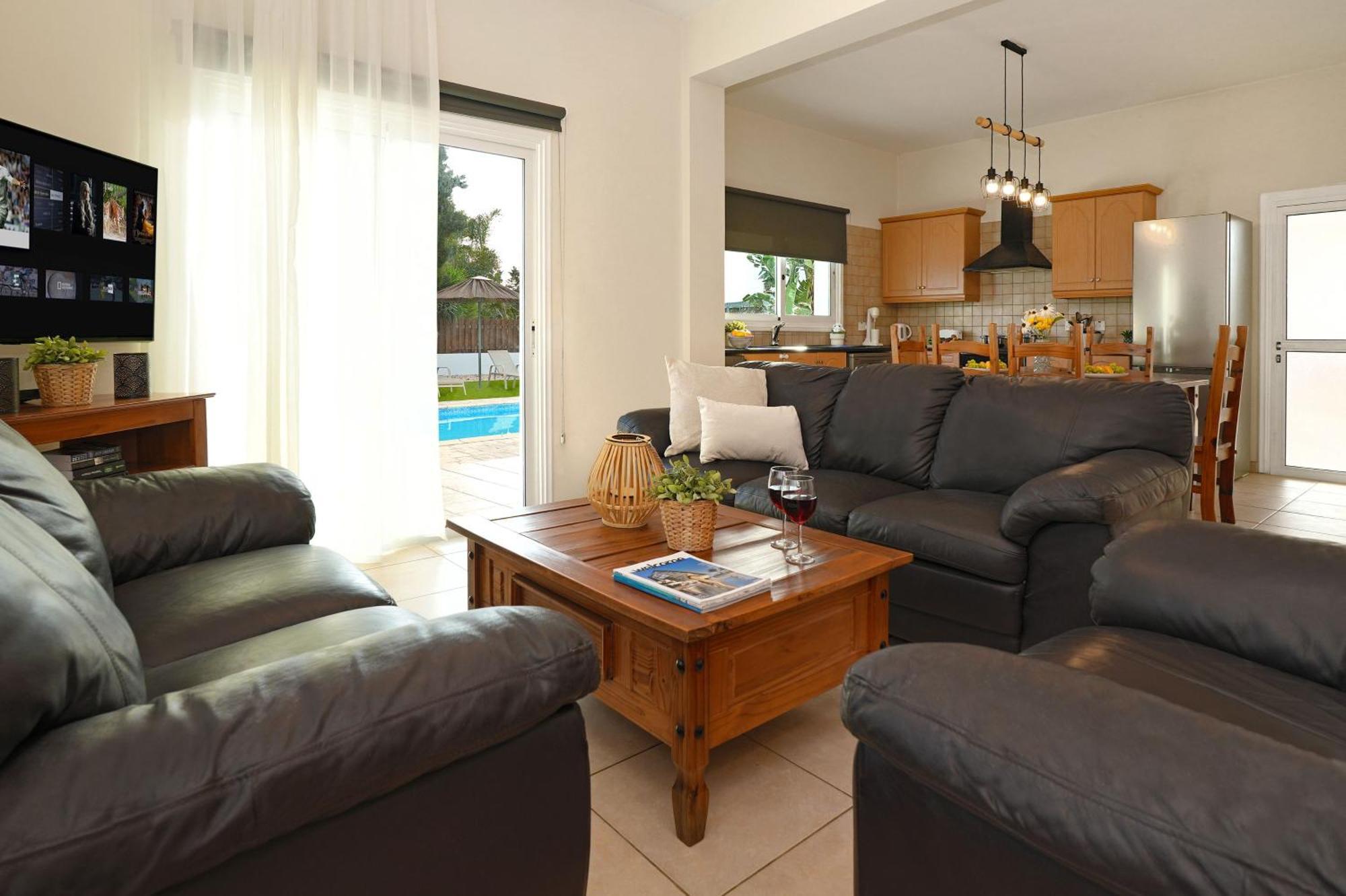 Villa Posidonia - 200M From Sandy Beach Ayia Napa Exteriér fotografie
